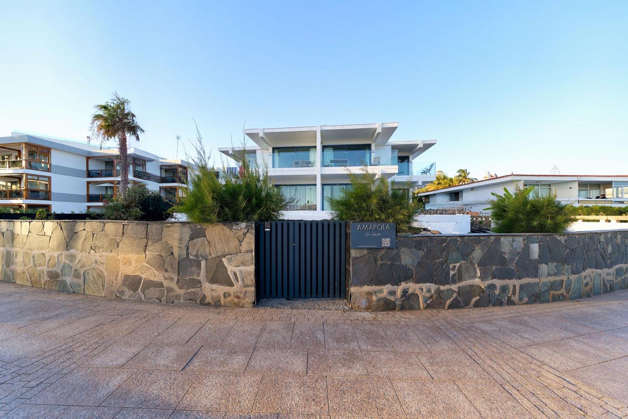 Ferienwohnung Amapola Coast - Recien Reformado, Frente A La Playa San Agustín Exterior foto